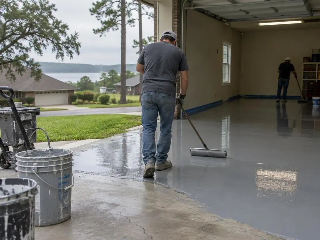 Garage Floor Epoxy in Shreveport, LA