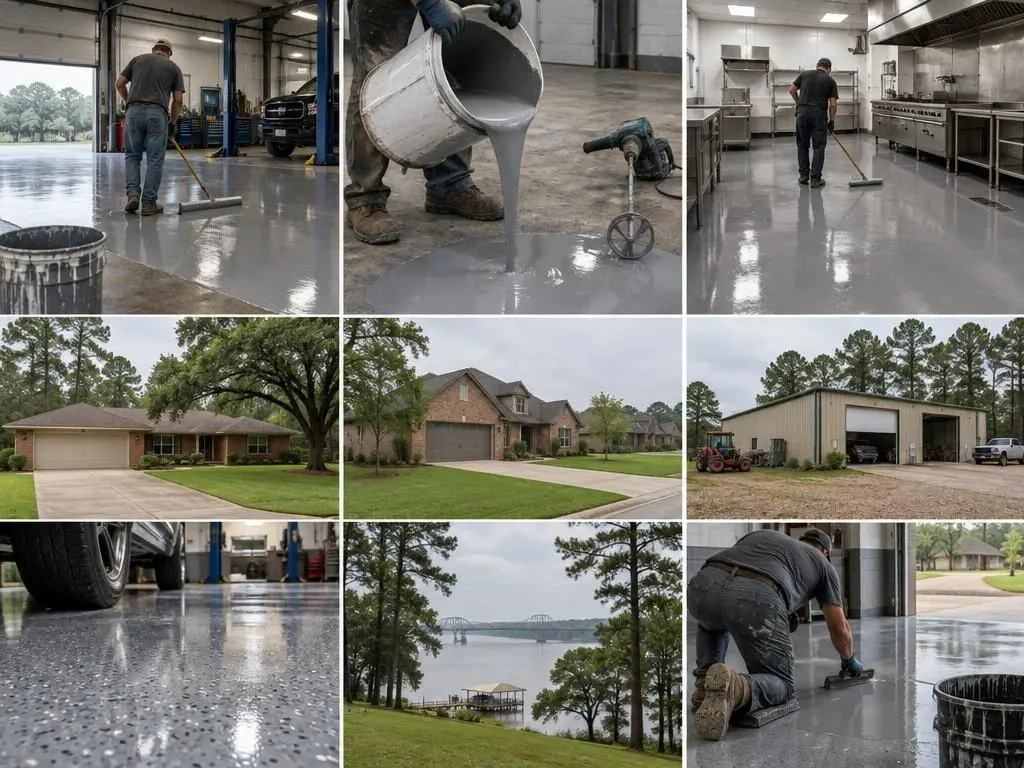 Shop & Commercial Floor Epoxy in Shreveport, LA